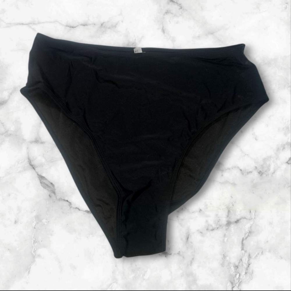 Nwt Zaful Black Bikini Bottom-2XL